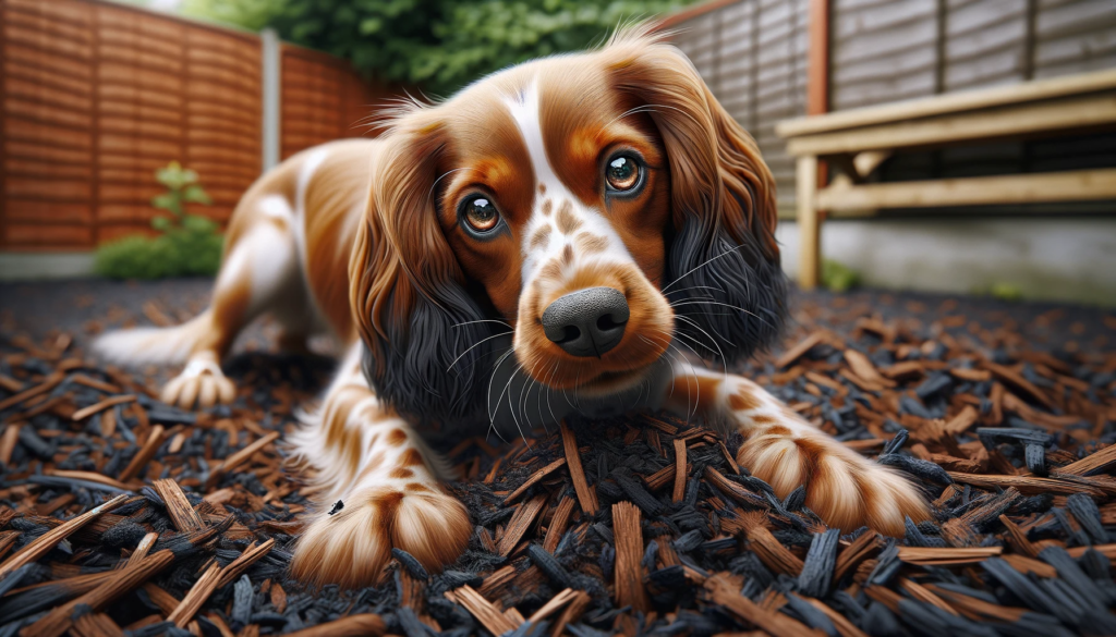 is rubber mulch safe for dogs