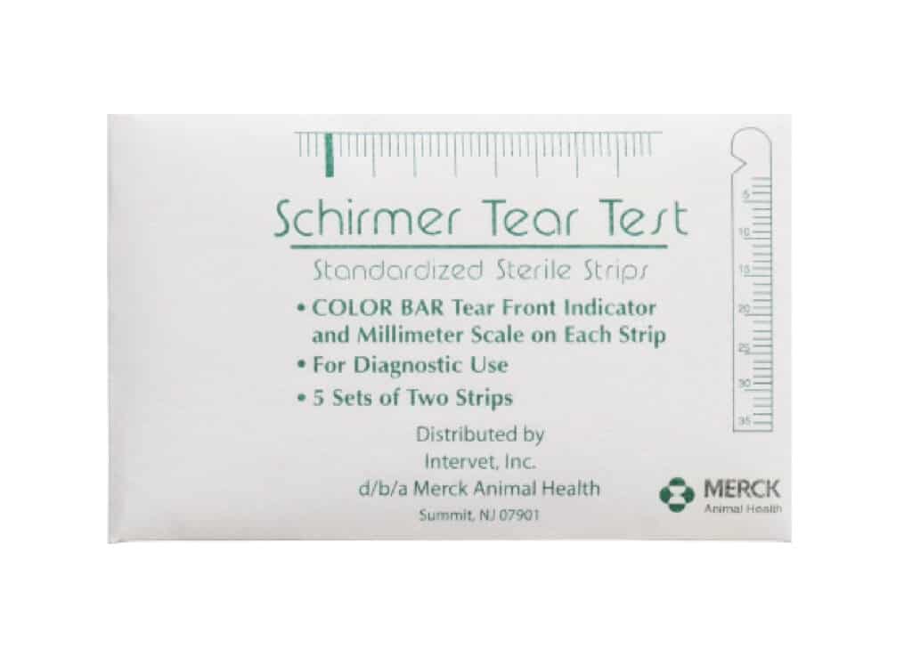 Evaluating dry eye in dogs with the Schirmer Tear Test