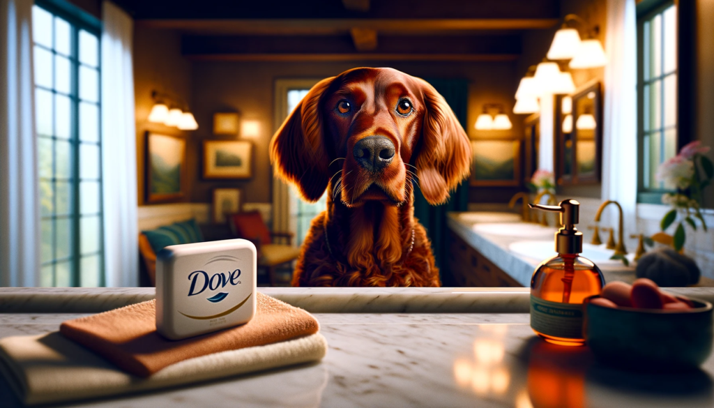 dove soap on dogs