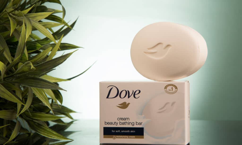 is dove soap safe to use on dogs