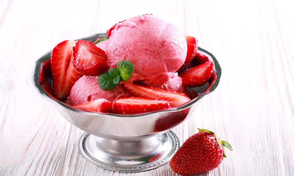 is strawberry ice cream safe for my dogs