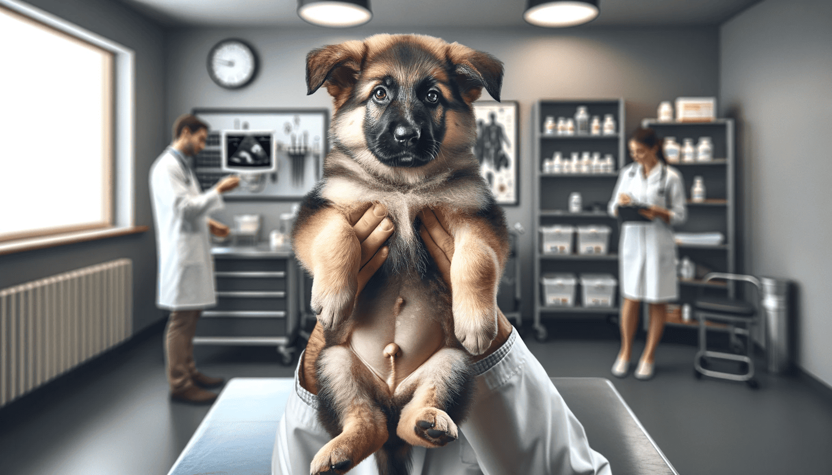 umbilical hernia in puppies