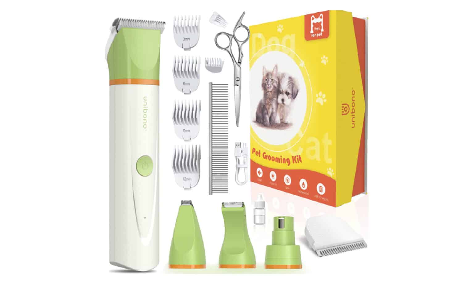 Illustration of Anxious Dog Grooming Kit