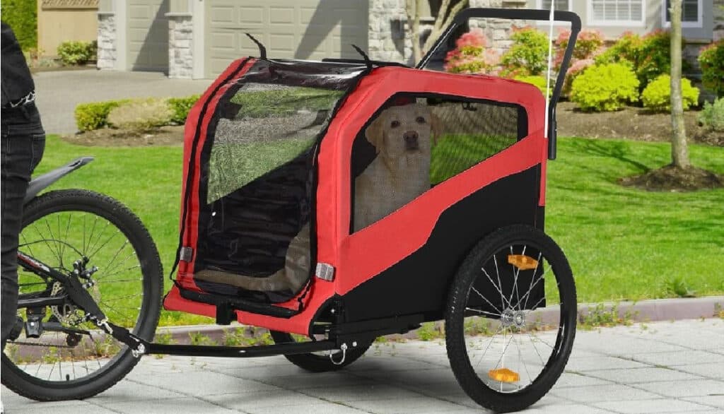 best dog bike trailers