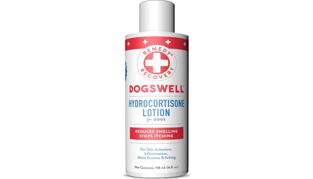 DOGSWELL Remedy + Recovery 0.5% Hydrocortisone Lotion for Dogs