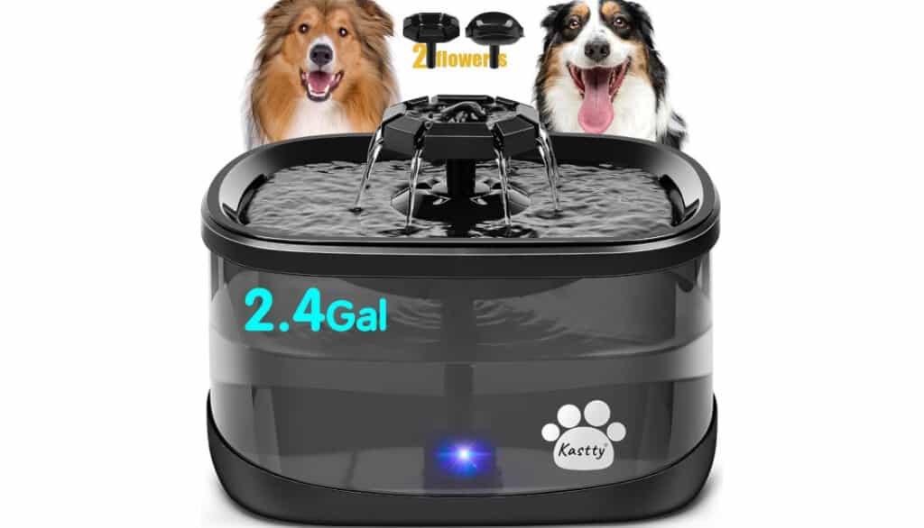 Kastty 300oz/9L Dog Water Fountain Extra Large Pet Fountain