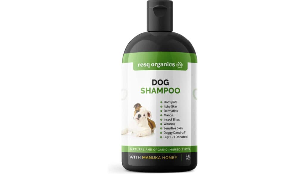 ResQ Organics' Hypoallergenic Dog Shampoo