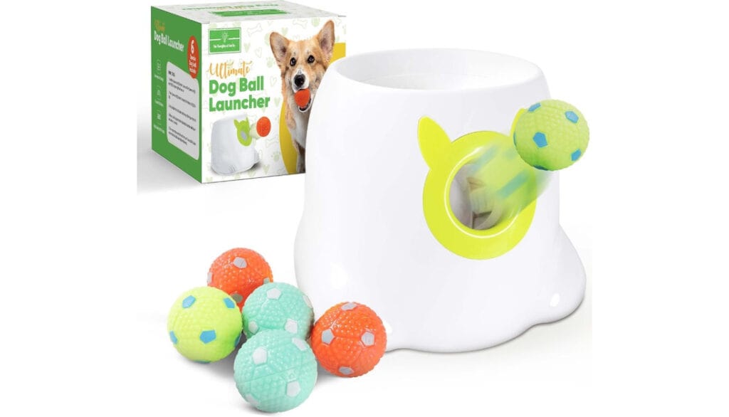 THE THOUGHTS OF FUN CO. Automatic Dog Ball Launcher