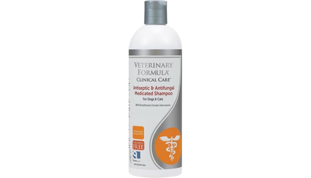 Veterinary Formula Clinical Care Antiseptic and Antifungal Medicated Shampoo for Dogs