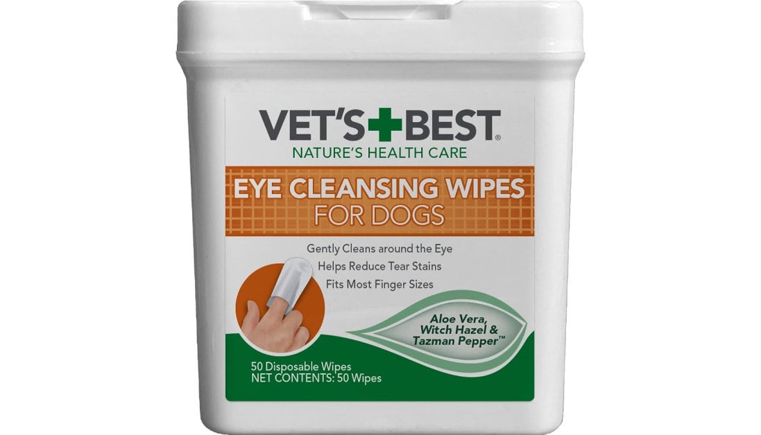 Vet's Best Ear Relief Finger Wipes