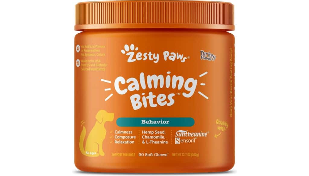 Zesty Paws Calming Chews for Dogs