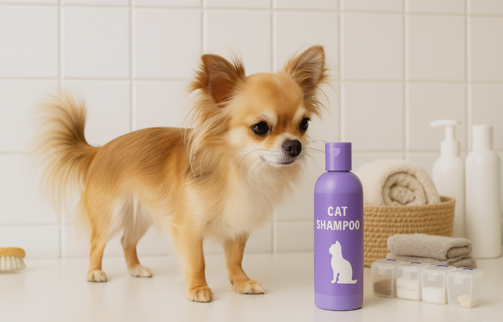 cat shampoo