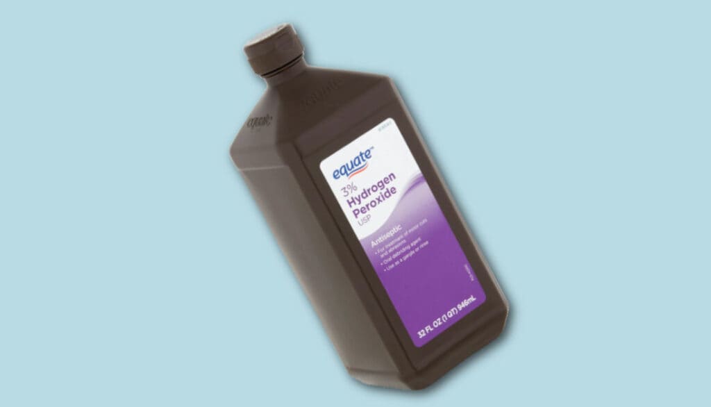 hydrogen peroxide bottle