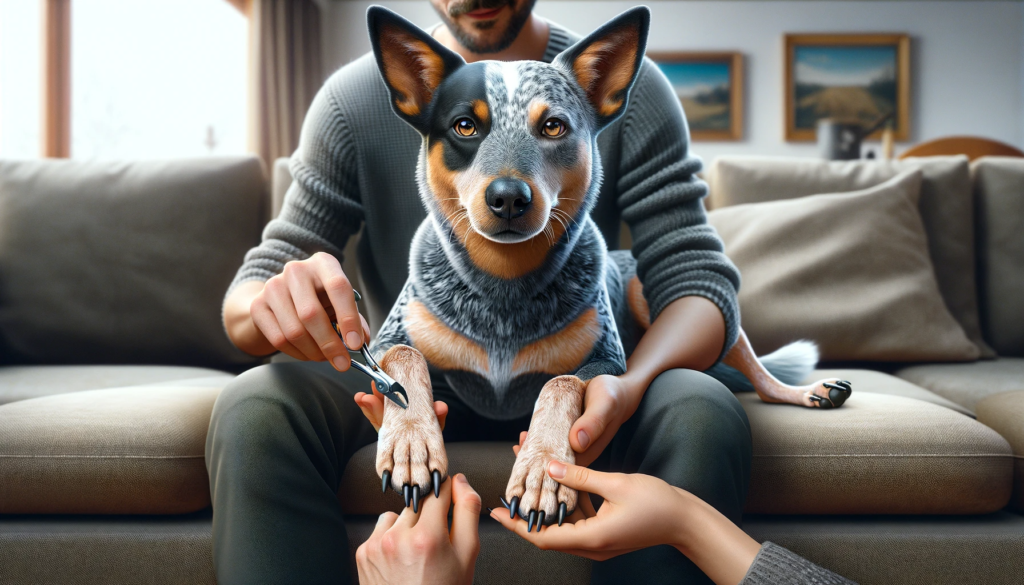 trimming dog nails at home