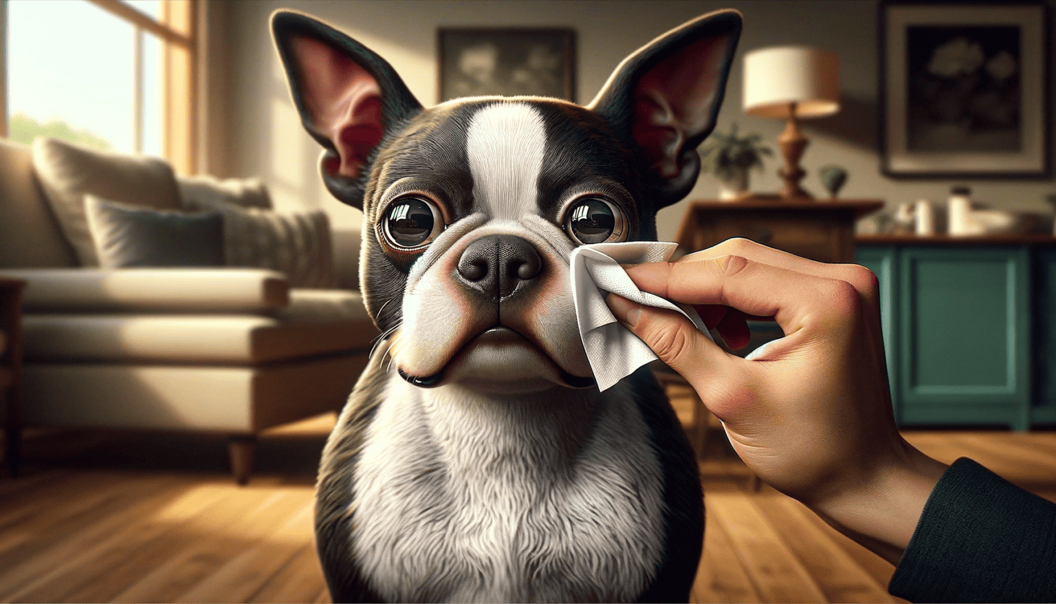 Eye wipes for dogs