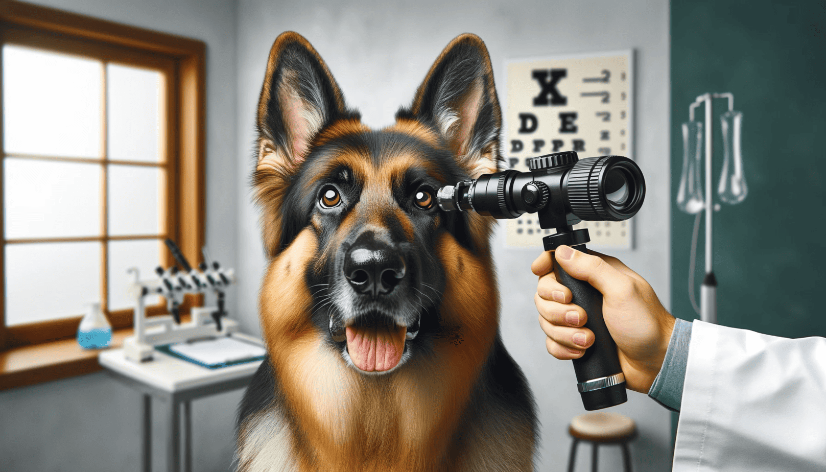 german shephard eye health