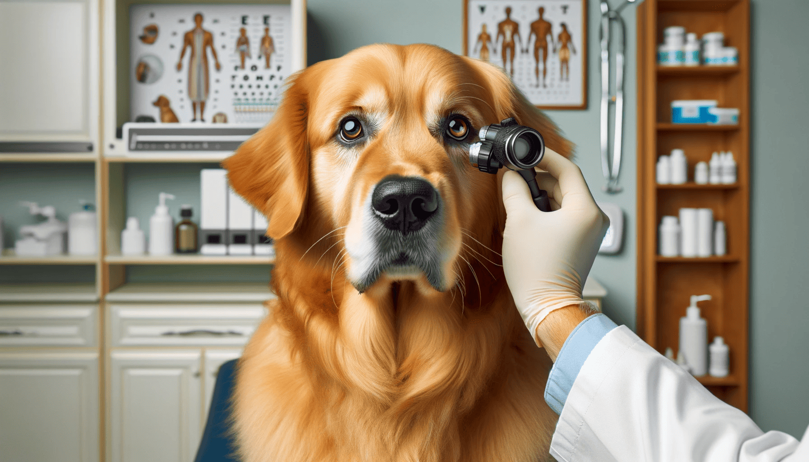 golden retriever eye health