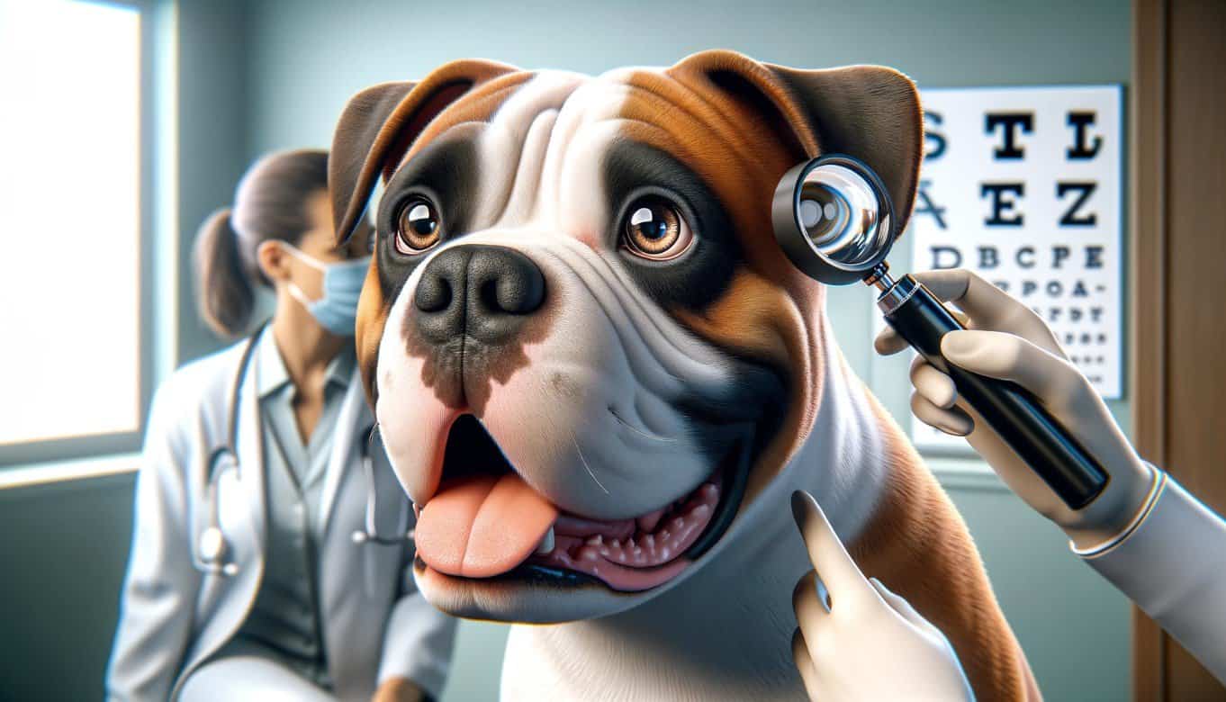 American Bulldog Eye Health