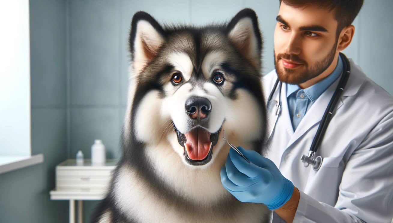 alaskan malamute dental health