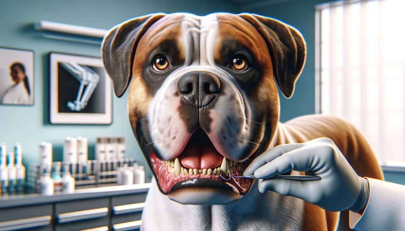 american bulldog dental health