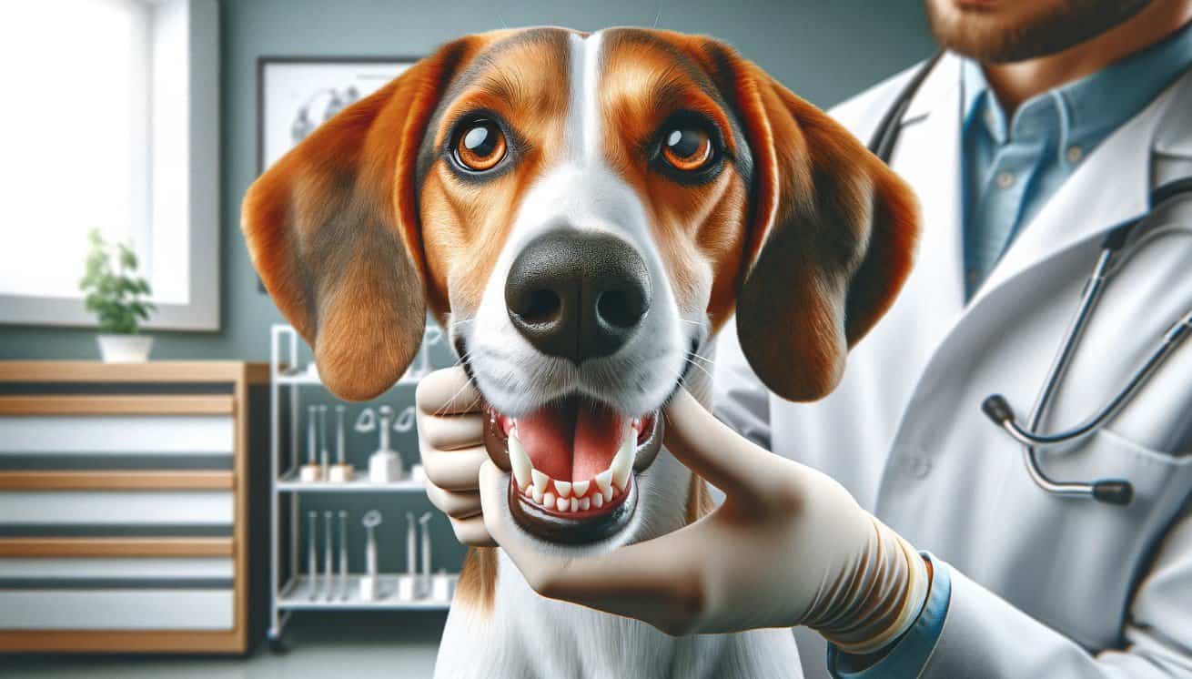 american foxhound dental health