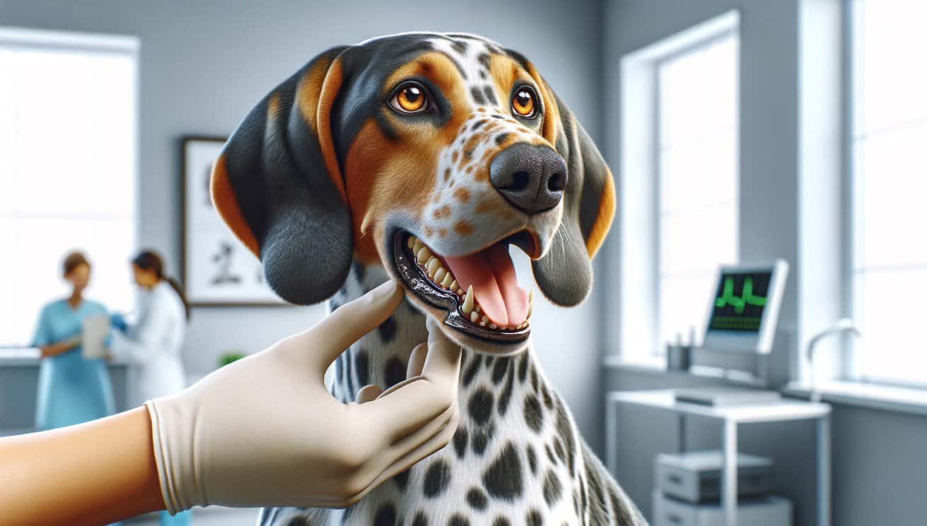 american leopard hound dental health