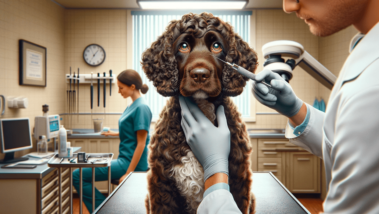 american water spaniel eye health