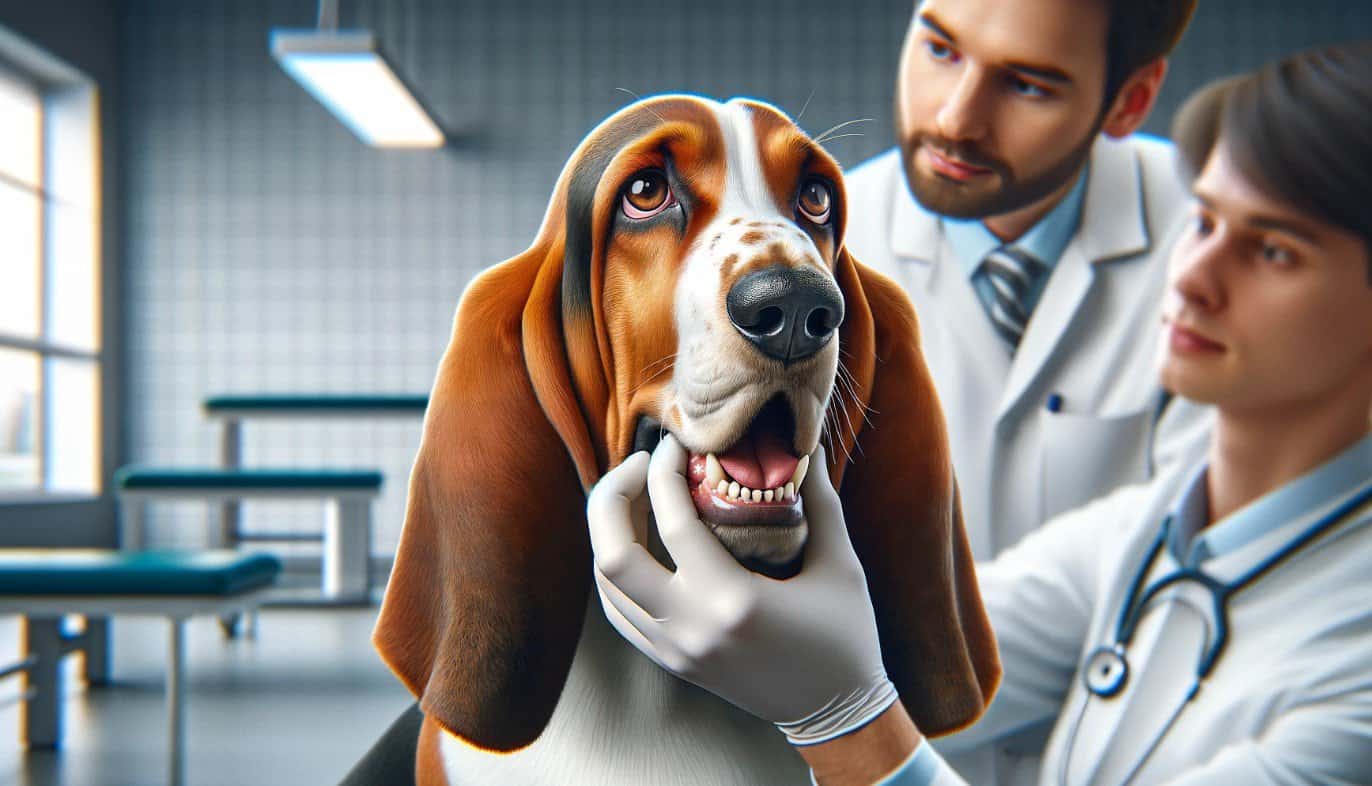 basset hound dental health