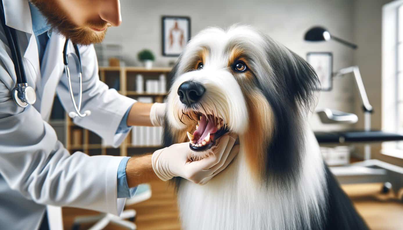 bearded collie dental health