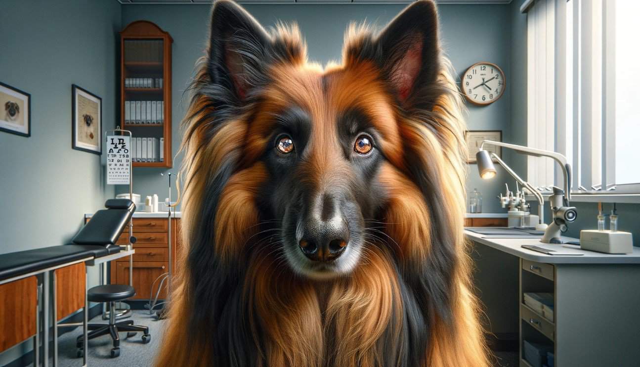 Belgian Tervuren eye health