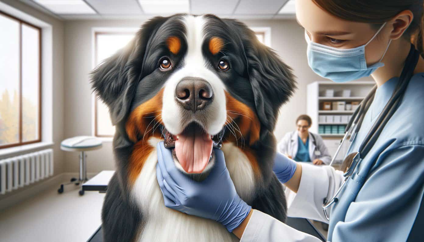 bernese mountain dog dental health