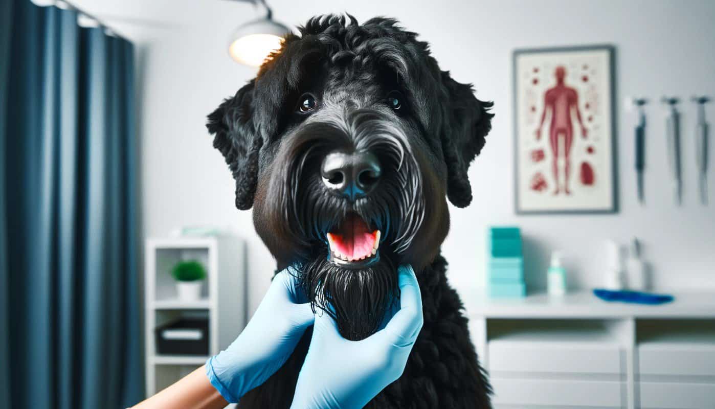 black russian terrier dental health