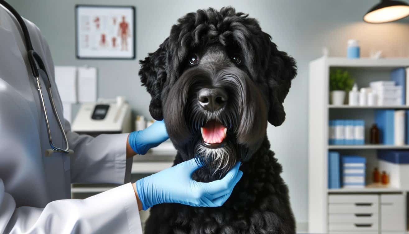 black russian terrier eye health