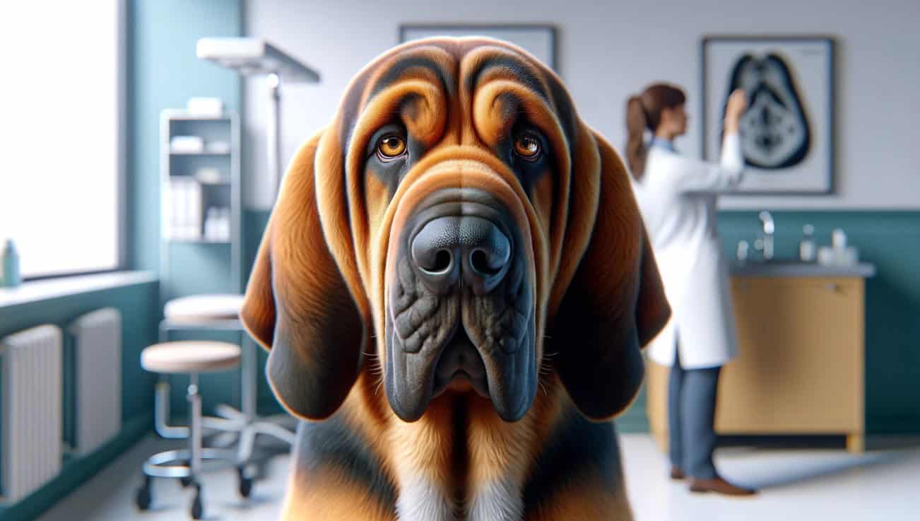 bloodhound eye health