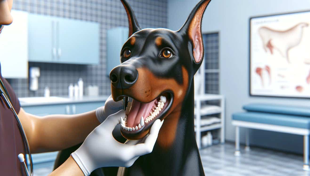 doberman pinscher oral health