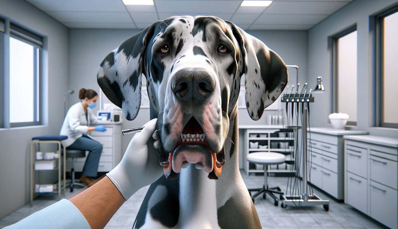 great dane dental health