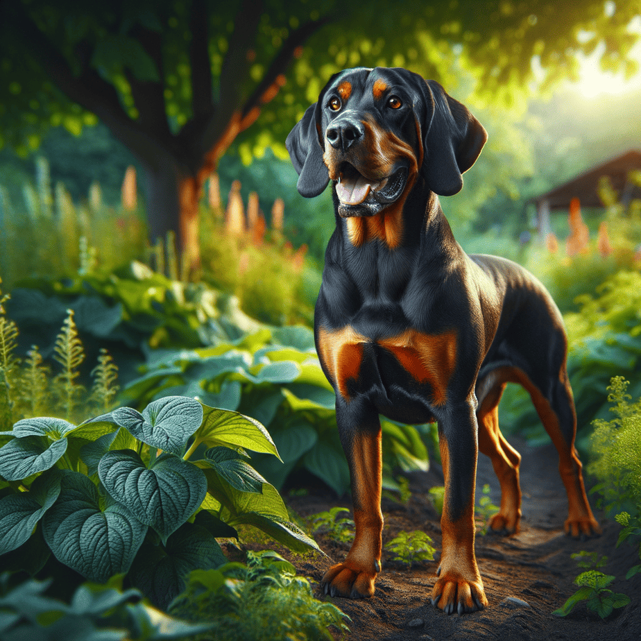 Black and Tan Coonhound Dental care