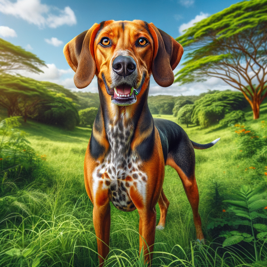 American Leopard Hound's dental care