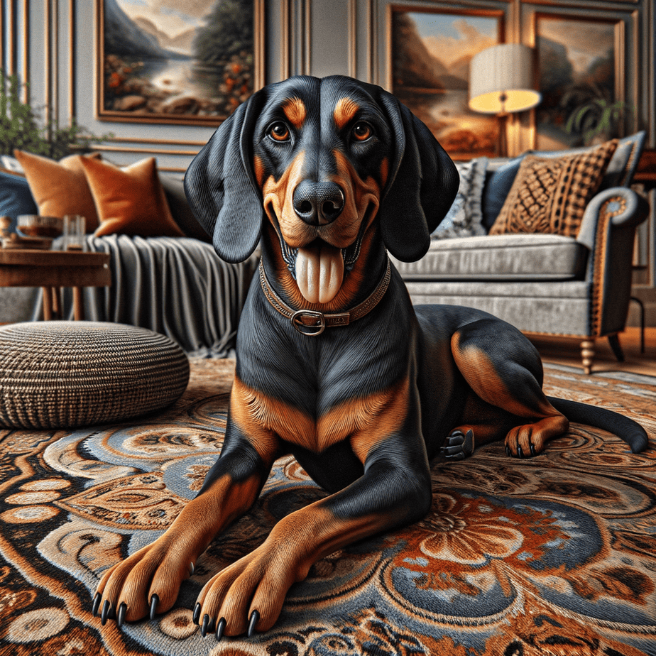 Black and Tan Coonhound Dental Health