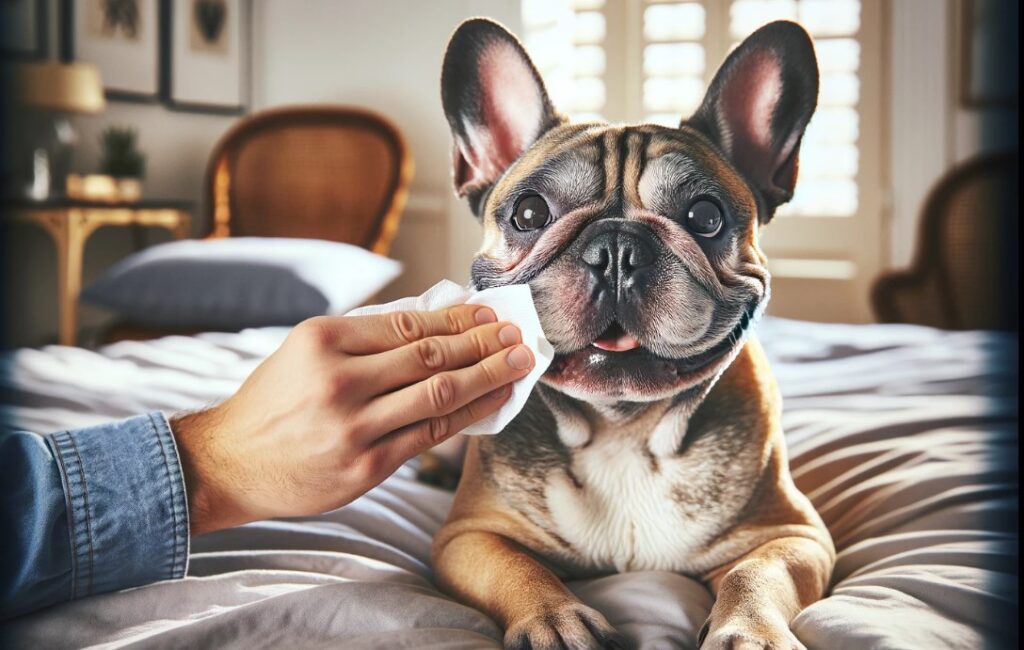 wrinkle wipes for frenchie
