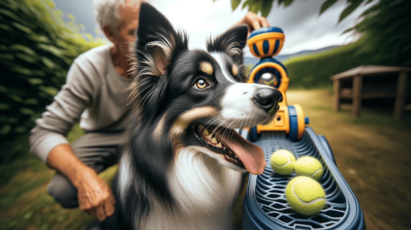 tennis ball machine for dogs