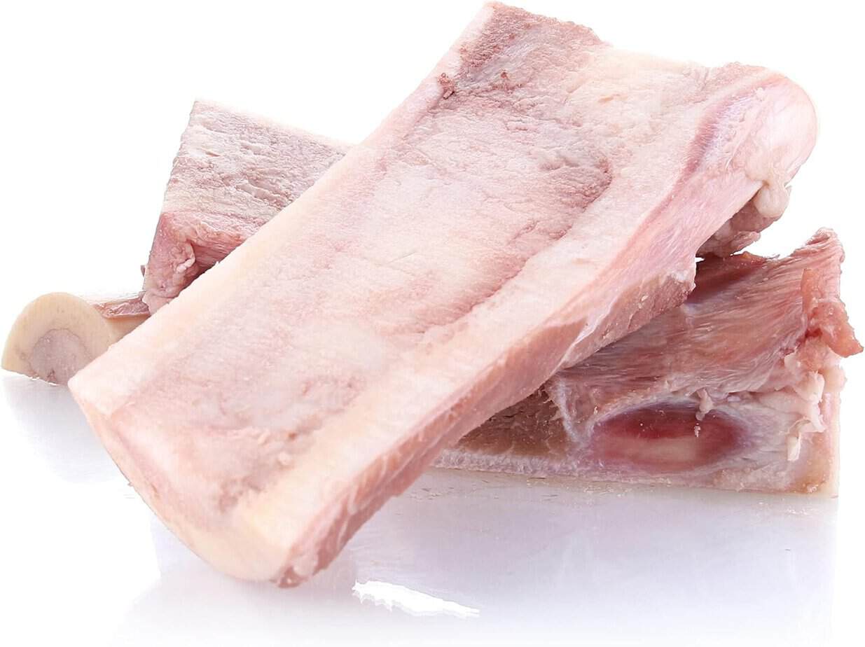 Raw Paws split beef marrow bones for dogs