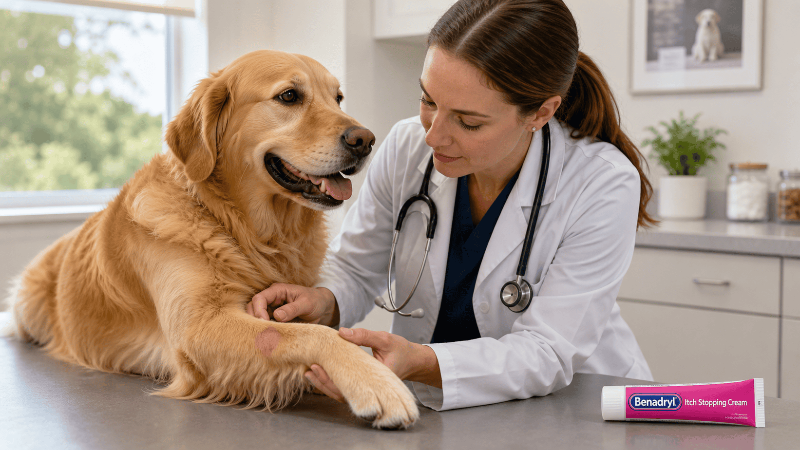 Can I Put Benadryl Cream on My Dog?