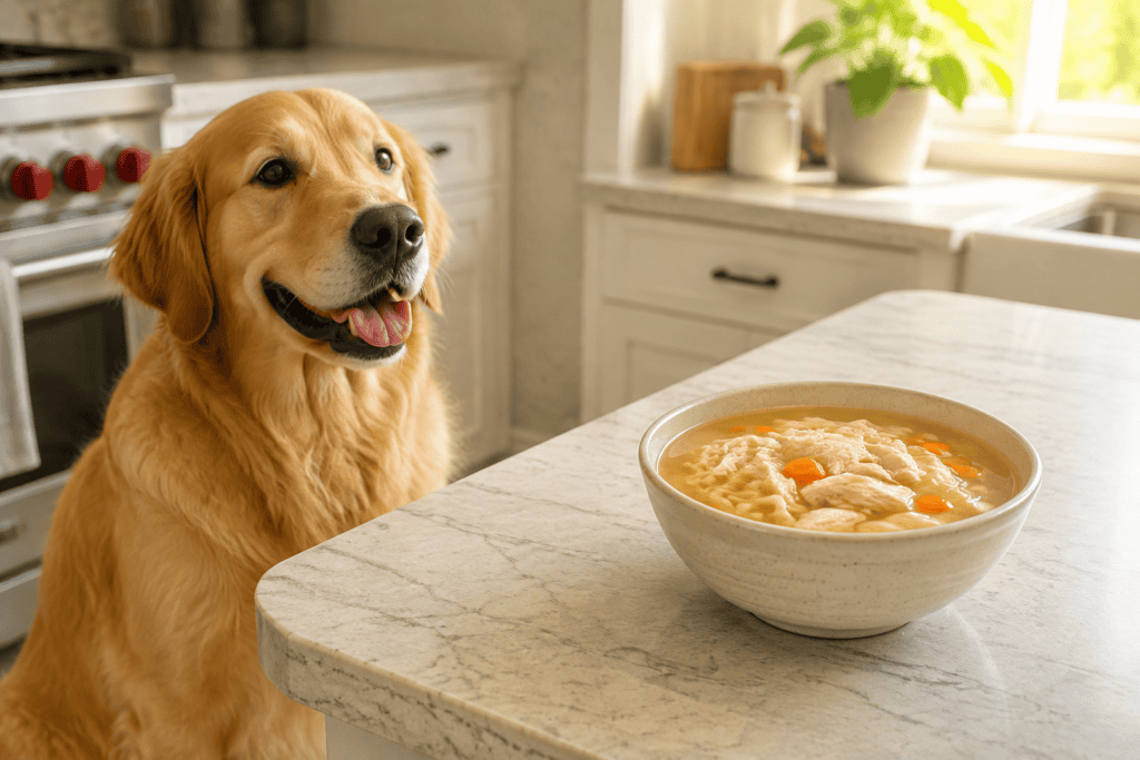 Can Dogs Eat Chicken Noodle Soup?
