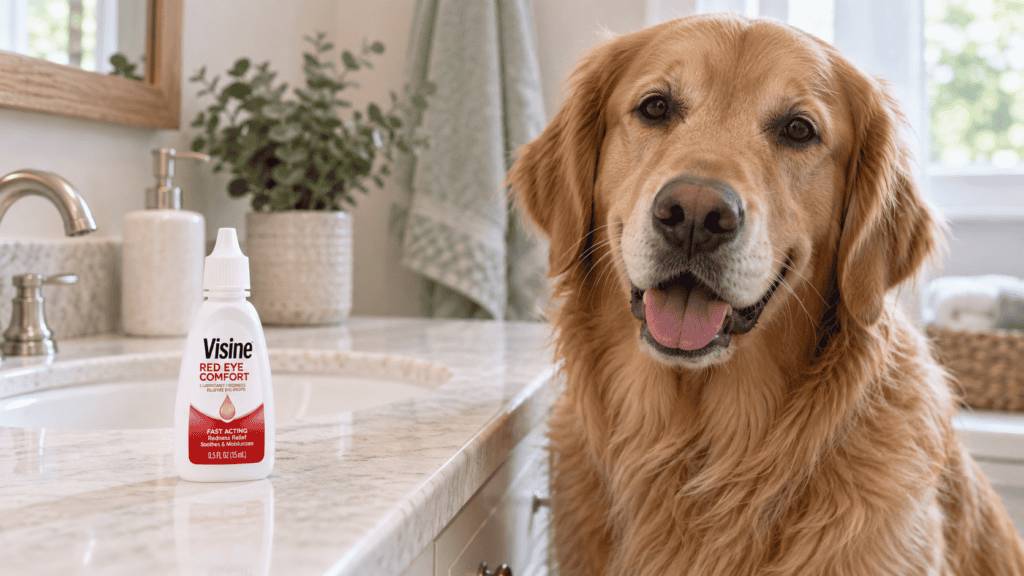 Can You Use Visine on Dogs? Safer Eye Care Options
